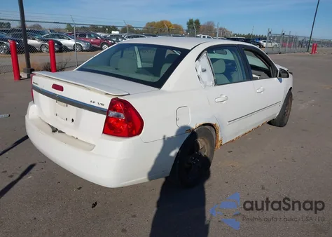 2006 Chevrolet Malibu Lt из США, поврежденный, VIN 1G1ZT51876F159239